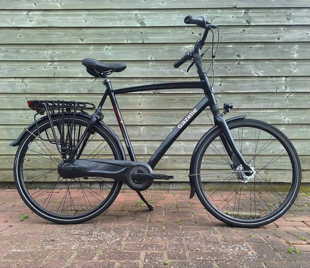 Gazelle Chamonix C8 Comfort | H65 | Nette en complete fiets, Fietsen en Brommers, Fietsen | Heren | Herenfietsen, Ophalen, Versnellingen