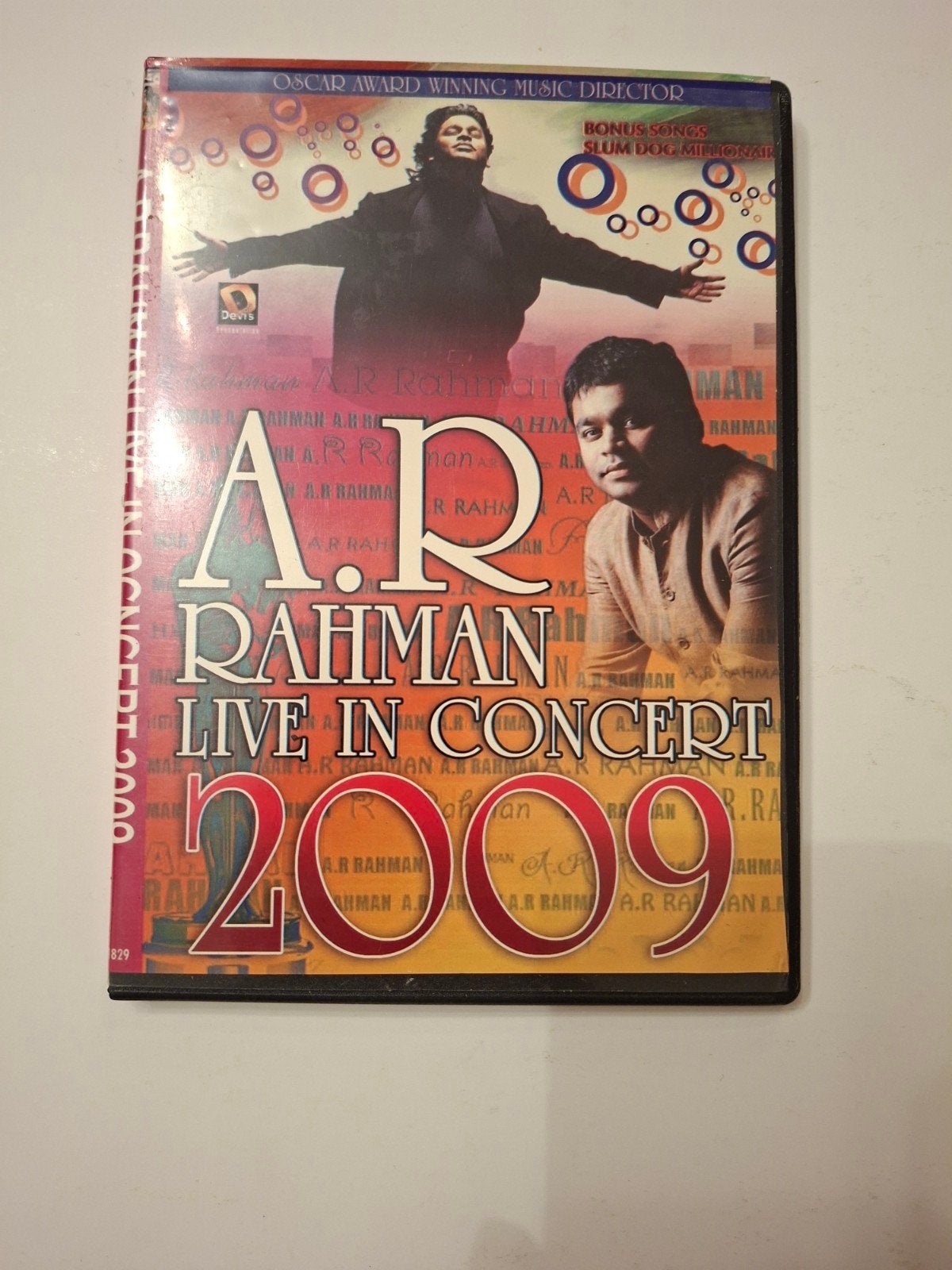 A.R. Rahman Live in Concert 2009 DVD - Oscar Award Winning, Gebruikt, Met bonustracks, Soundtrack, Ophalen of Verzenden
