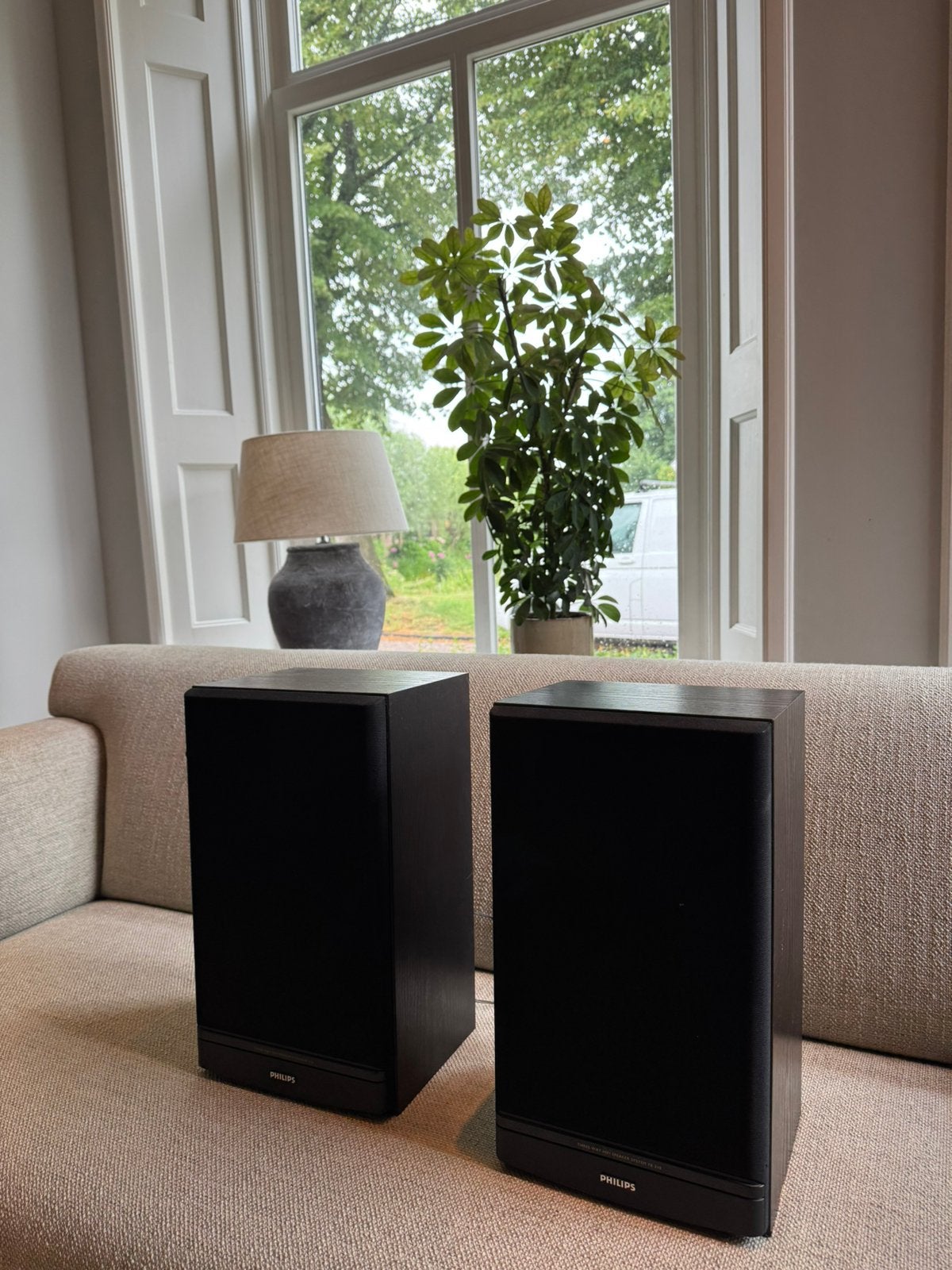 Philips FB310 3-weg luidsprekers, Audio, Tv en Foto, Luidsprekers, Ophalen of Verzenden, Zo goed als nieuw, Minder dan 60 watt