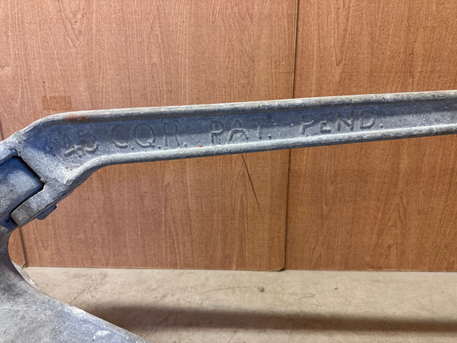 CQR Anker 45 LBS (20.4 kg) - Gegalvaniseerd, Ophalen, Anker, Overige typen, Nieuw