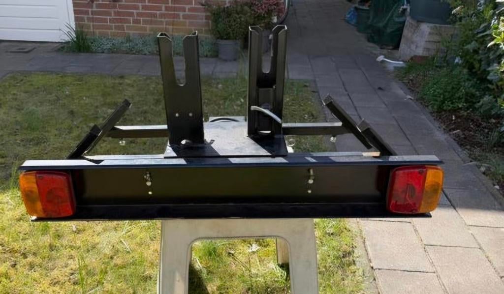 Twinny load oud model voor normale fietsen 2 stuks., Ophalen, Gebruikt, Trekhaakdrager