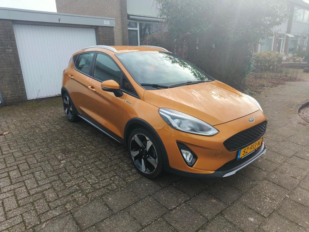 Goed onderhouden Ford Fiësta 1.0 Ecoboost 2018 Goud, Voorwielaandrijving, Stof, Zwart, Overige kleuren