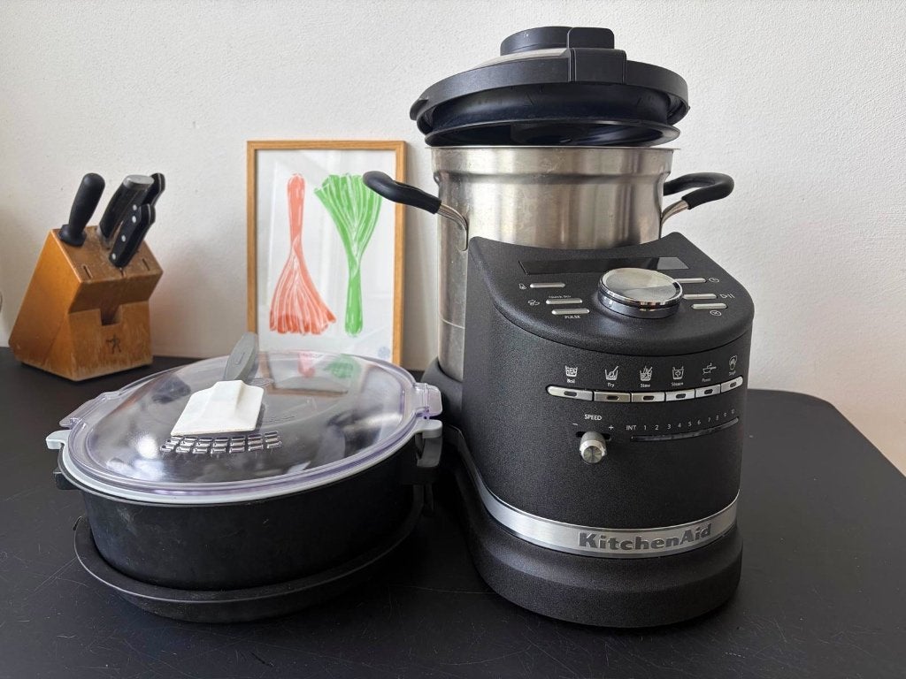 KitcheAid Cook Processor 5KCF0104, Witgoed en Apparatuur, 4 liter of meer, Ophalen of Verzenden, Zo goed als nieuw, 3 snelheden of meer