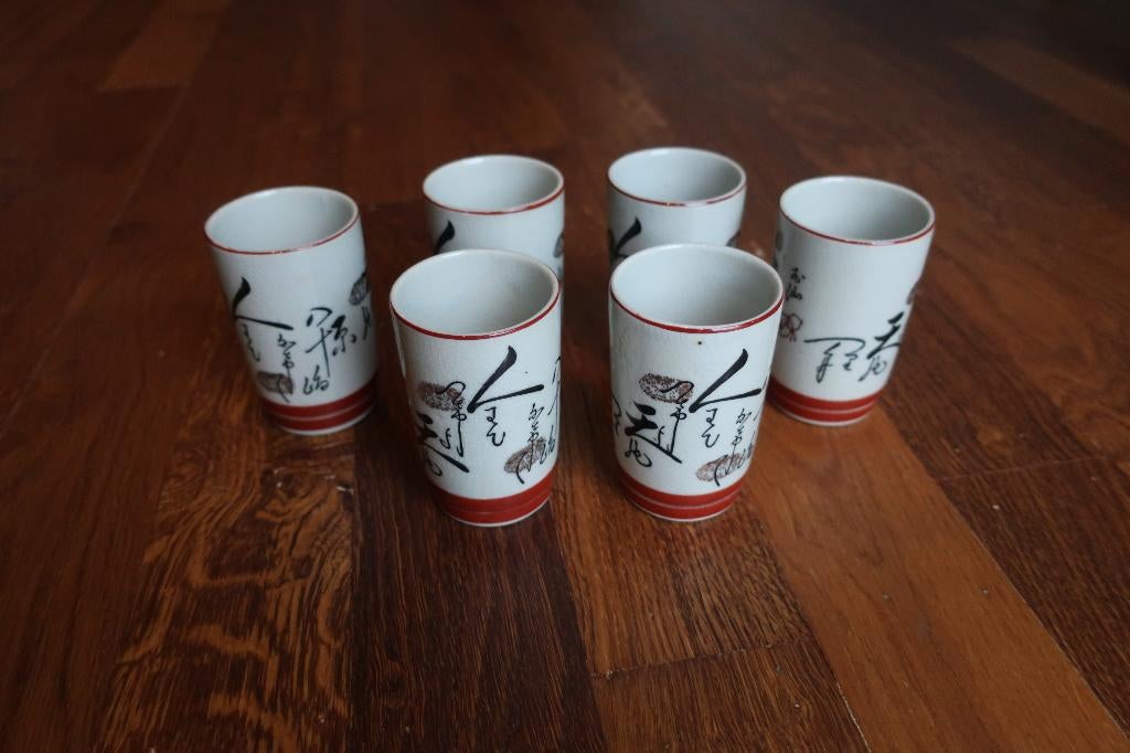 douwe egberts - Koffieservies voor 6 (6) - Porselein - Chine, Ophalen of Verzenden