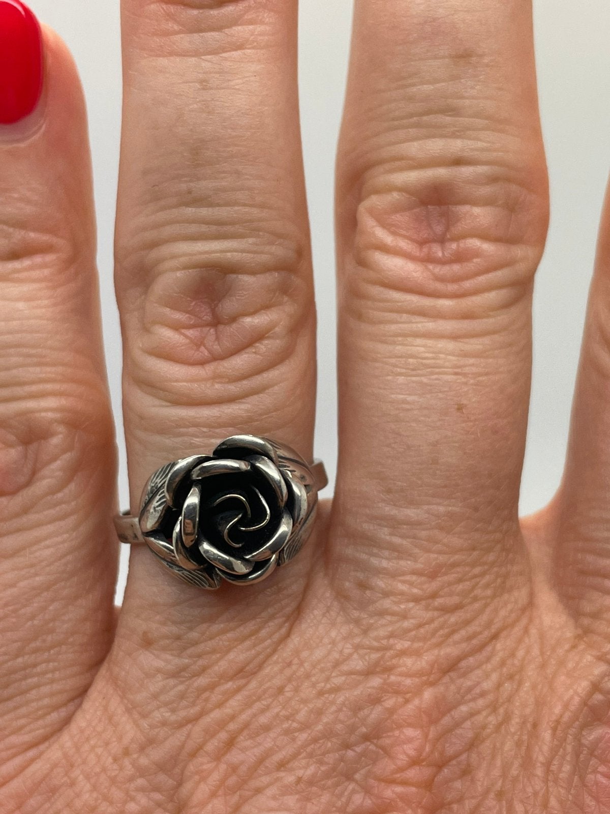 E582 Prachtige zilveren TEKA ring (verstelbaar), Ophalen of Verzenden, Zilver, Ring