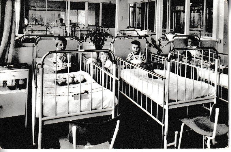 ROTTERDAM - DIACONESSENHUIS / KINDERAFDELING, Ophalen of Verzenden, 1940 tot 1960, Ongelopen, Zuid-Holland