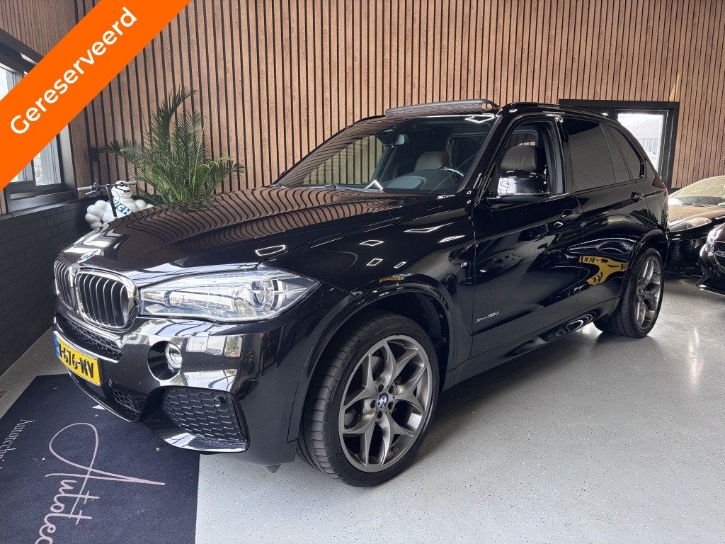 BMW X5 XDrive30d NAP//90676KM!/UNIEK/GRIJSKENTEKEN/VOLL/TREK, Gebruikt, 259 pk, Zwart, Bedrijf