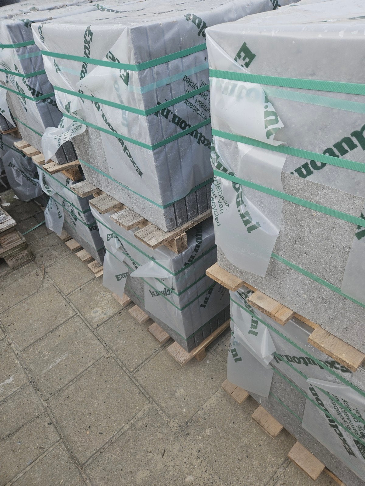 tuintegel 50x50x4 grijs grafiet, Tuin en Terras, Tegels en Klinkers, Ophalen of Verzenden, Nieuw, Beton, Terrastegels