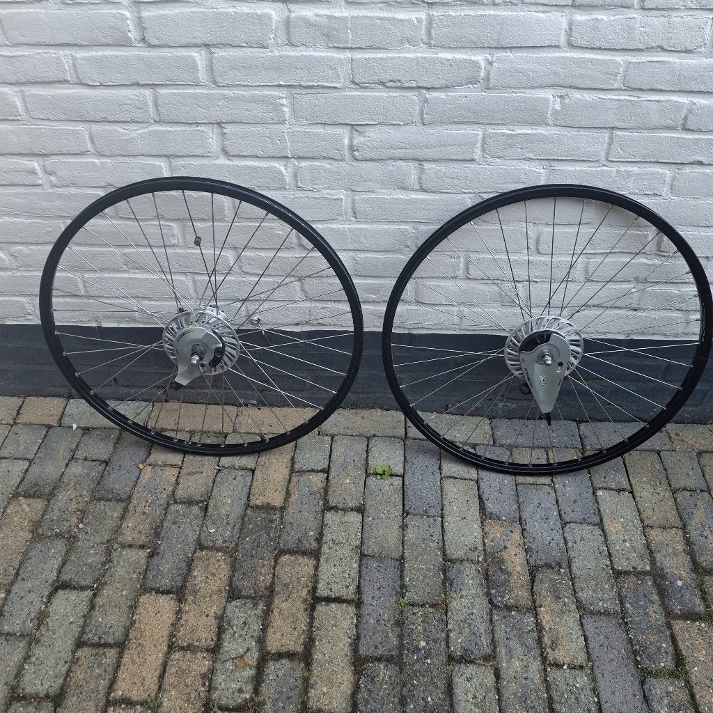 28 inch wielen nexus 7, Fietsen en Brommers, Fietsonderdelen, Ophalen, Remmen, Elektrische fiets, Zo goed als nieuw