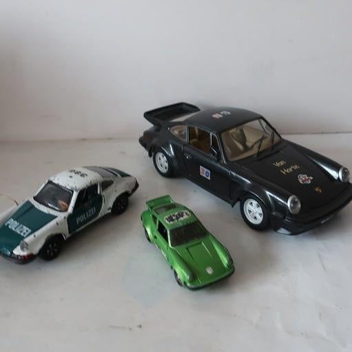 Porsche 911 diverse modellen Polistil Tonka Playart Matchbox, Ophalen of Verzenden, Gebruikt, Auto