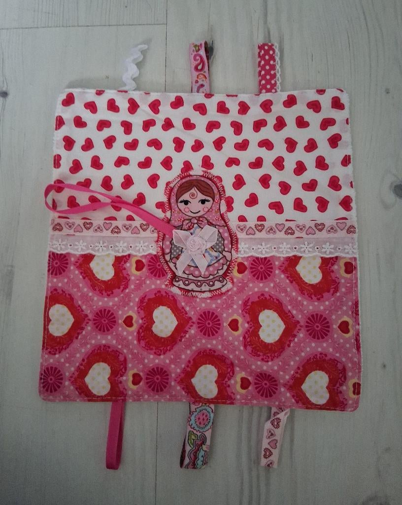 Labeldoekje baby Matroesjka, Kinderen en Baby's, Speelgoed | Knuffels en Pluche, Nieuw, Knuffeldoekje, Overige karakters, Overige merken