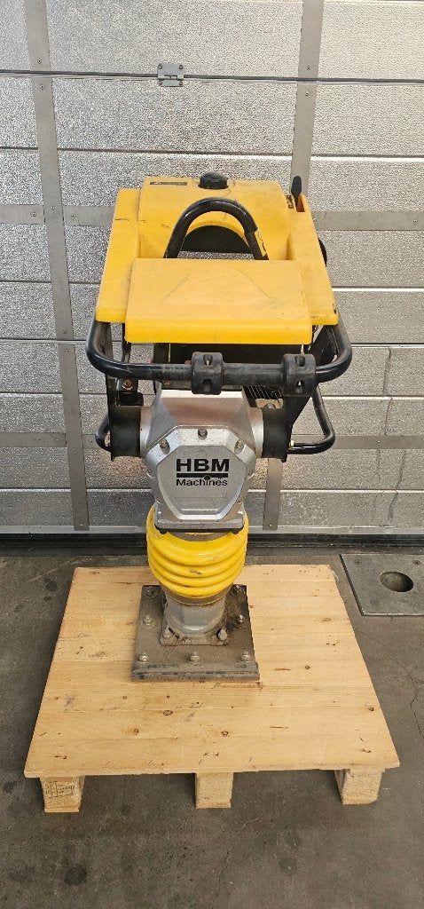 HBM 6.5 PK Trilplaat, Vibratie Stamper, Trilstamper - Wacker, Tuin en Terras, Ophalen of Verzenden, Zo goed als nieuw, Overige soorten