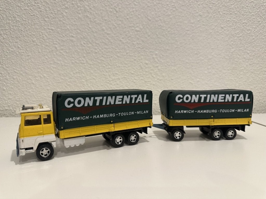 Matchbox Super Kings k-21 Ford Continental vrachtwagen combi, Ophalen of Verzenden, Zo goed als nieuw, Bus of Vrachtwagen, Matchbox