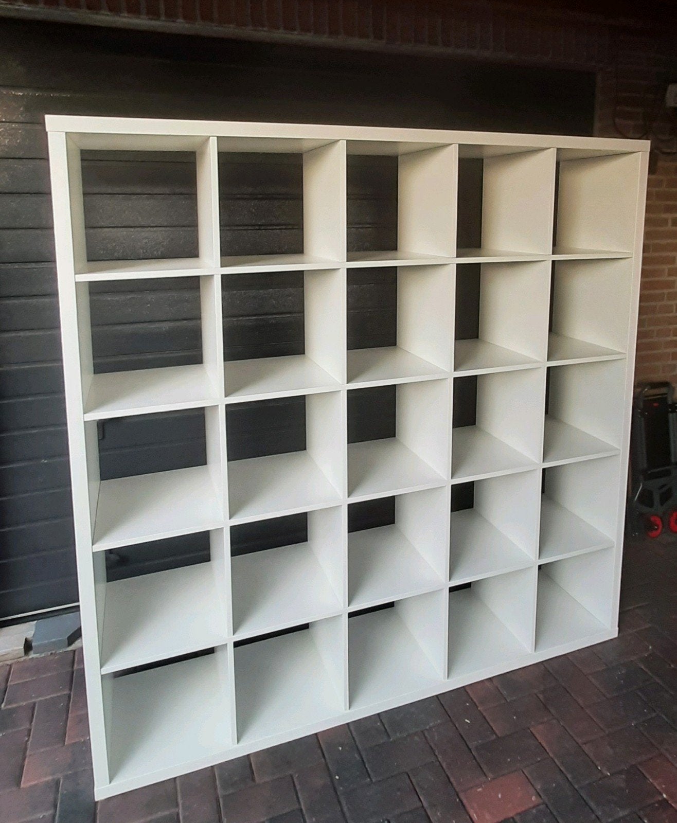 Ikea kallax Vakkenkast 5x5 wit, Huis en Inrichting, Ophalen, Zo goed als nieuw