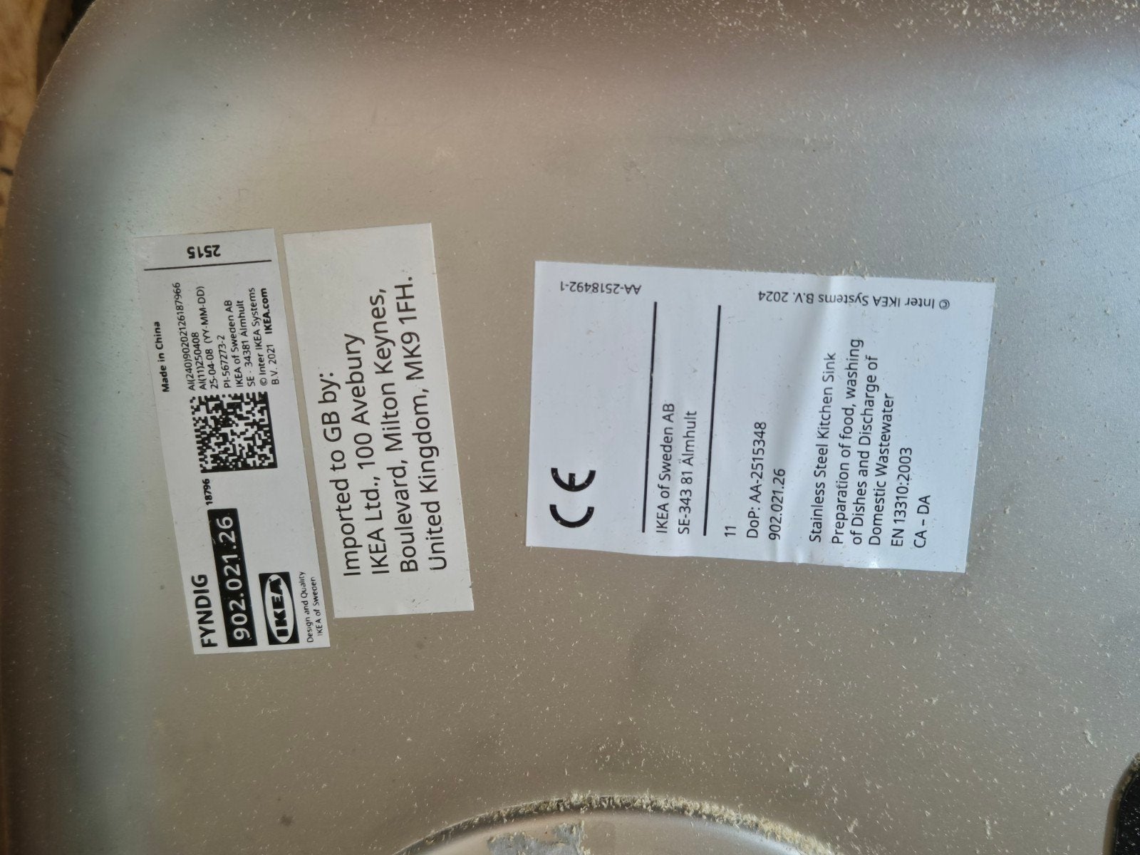 Gootsteen ikea Fyndig, Ophalen, 25 tot 50 cm, 50 tot 100 cm, Minder dan 100 cm