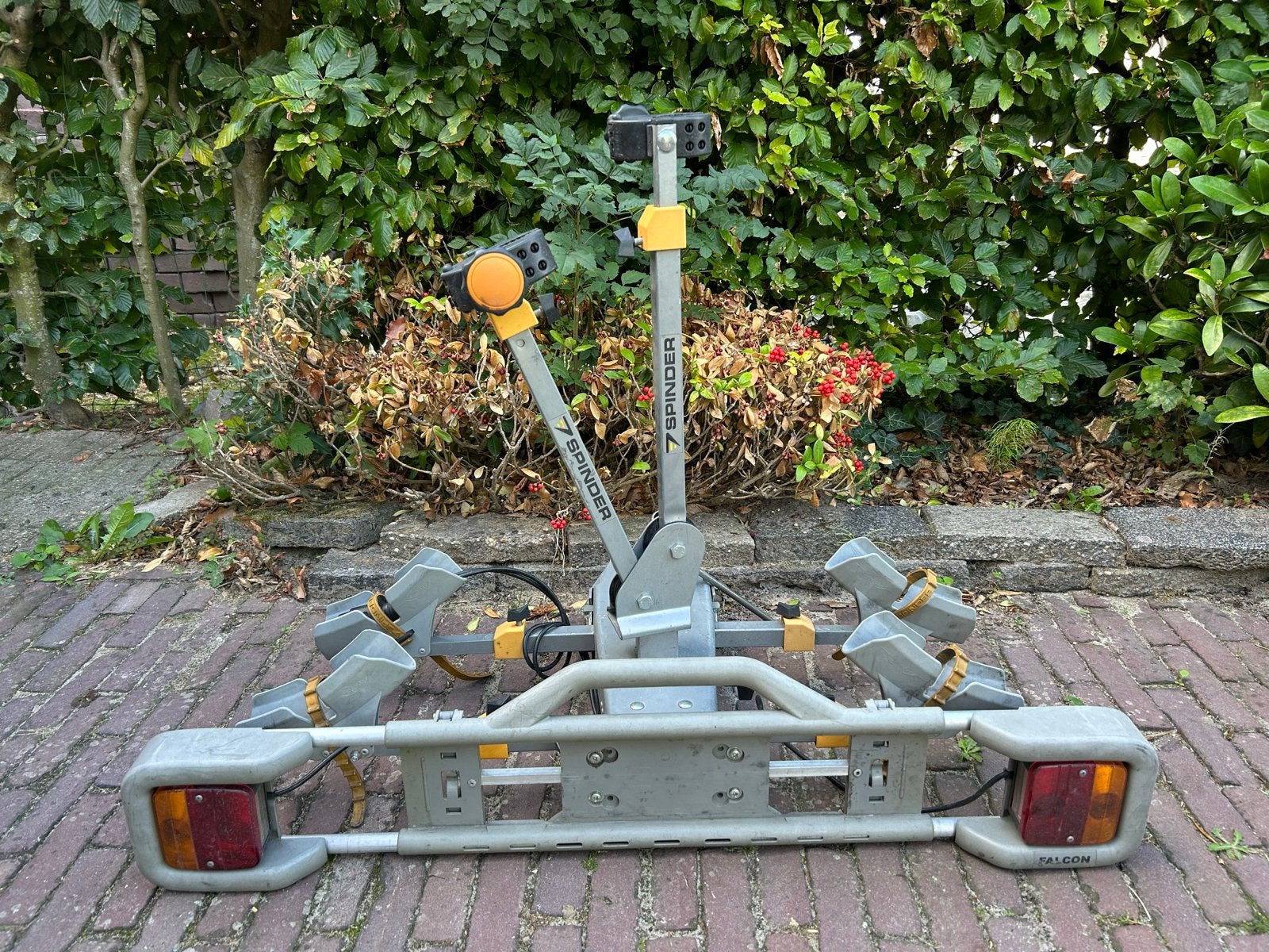Spinder Falcon fietsendrager voor 2 fietsen, Ophalen, Gebruikt
