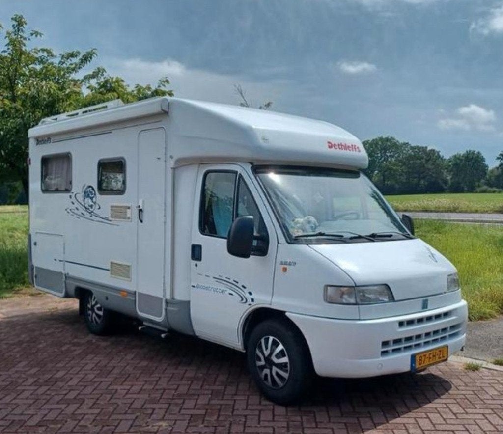 De keizer onder de campers Dethleff Globetrotter/Fiat Ducato, Standaard zit, Ringverwarming, Fiat, Tot en met 2