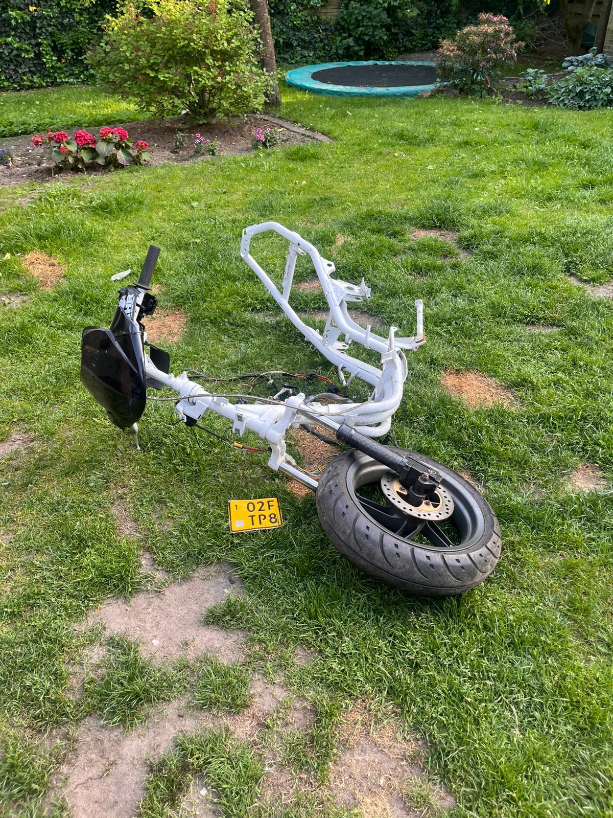 Sr50 brom frame met wok, Kinderen en Baby's, Speelgoed | Buiten | Skelters, Ophalen, Gebruikt, Overige merken
