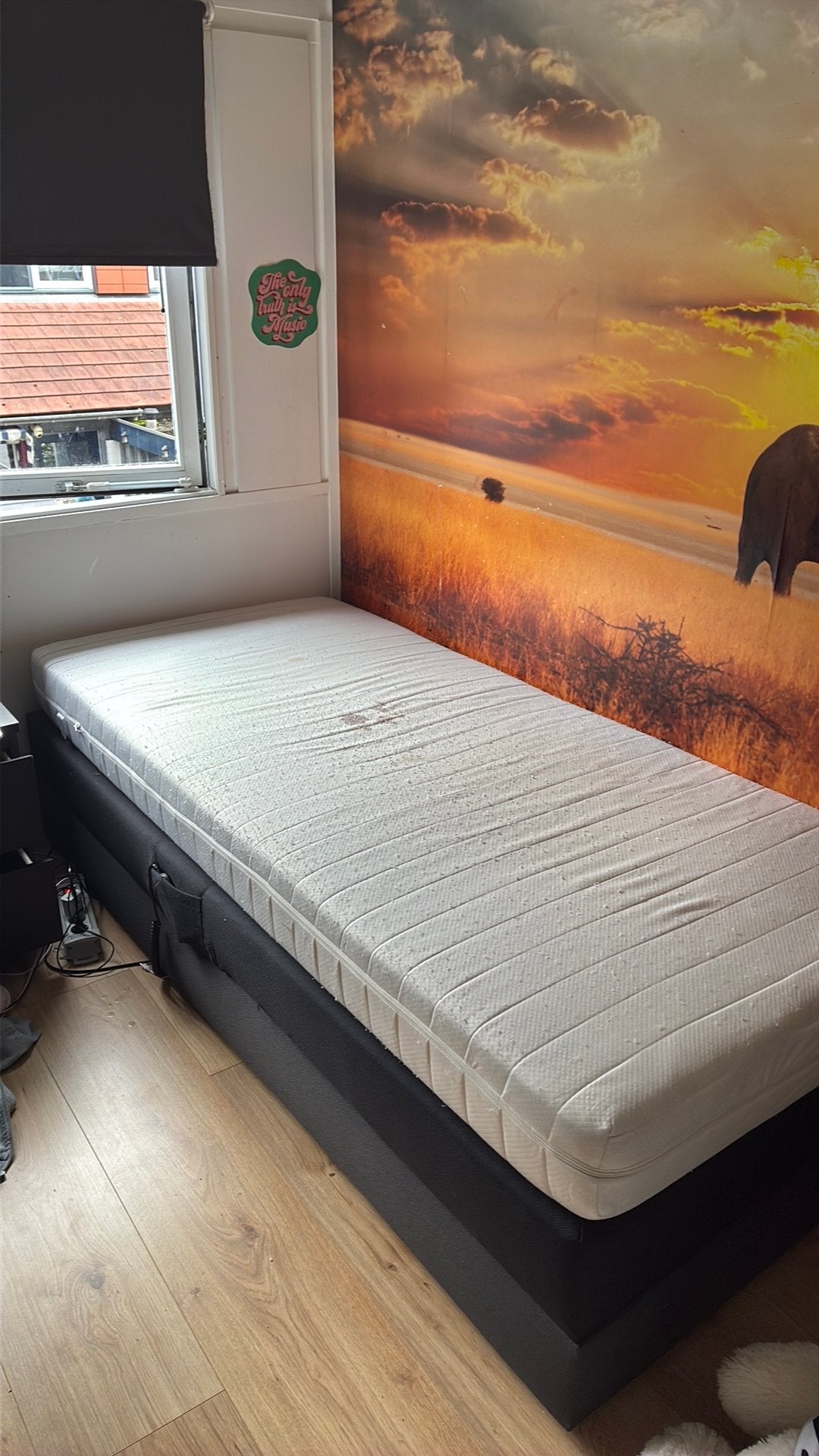 Elektrische bok spring, Ophalen, Zo goed als nieuw, Eenpersoons
