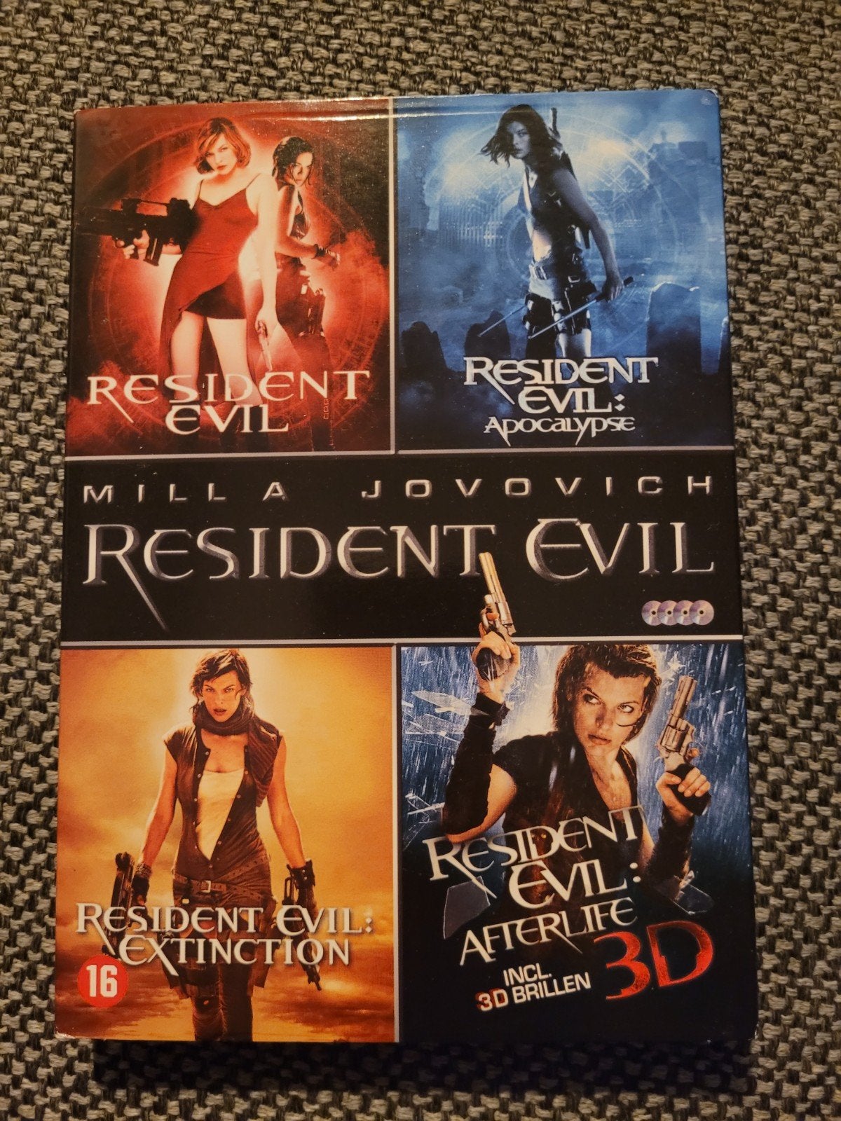 Resident Evil: De Complete Collectie (4 films), Vanaf 16 jaar, Nederlands, Actiethriller, Ophalen of Verzenden