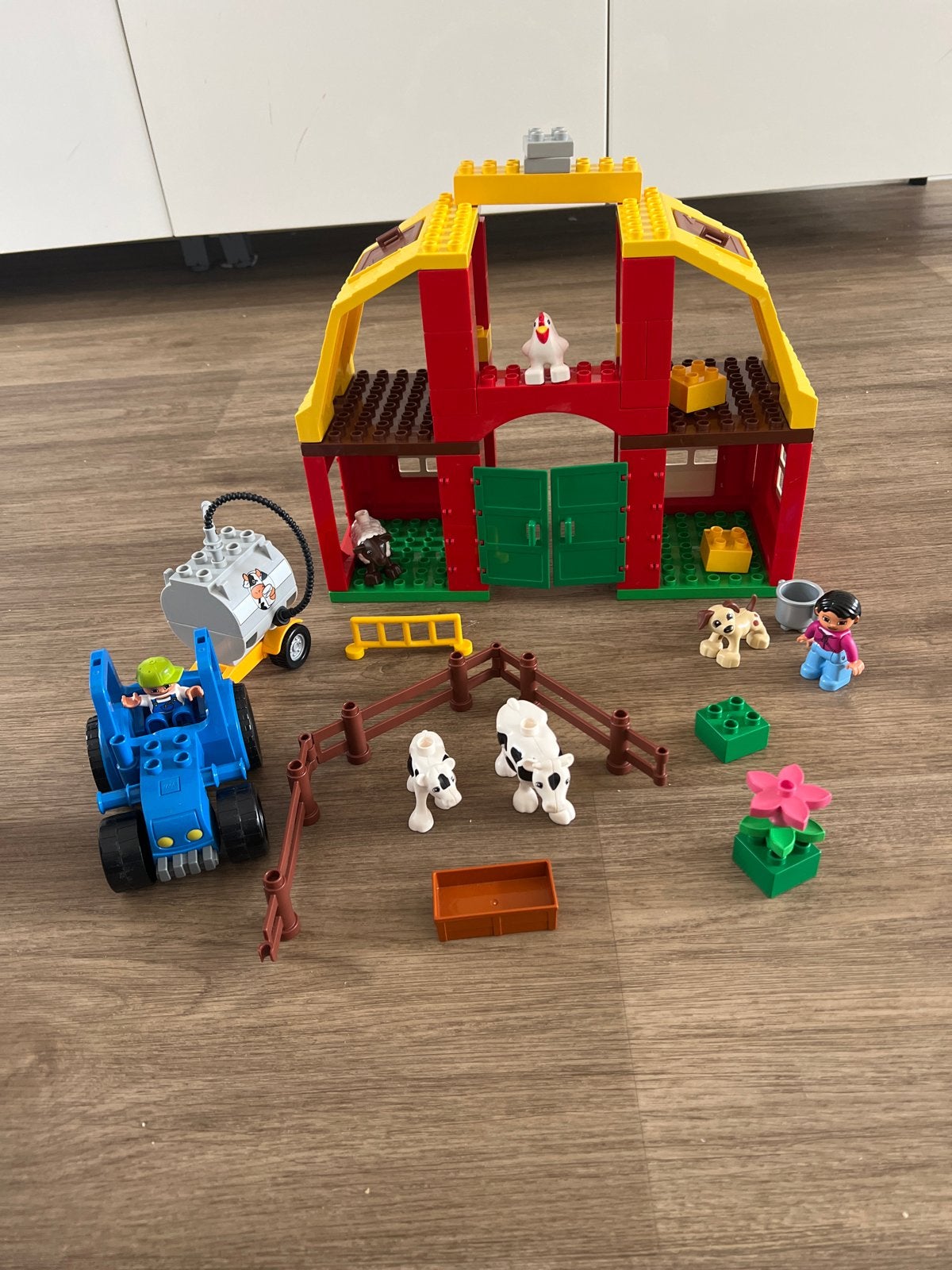 Lego Duplo Boerderij met Tractor en Dieren 5649, Kinderen en Baby's, Speelgoed | Duplo en Lego, Ophalen, Overige thema's, Zo goed als nieuw