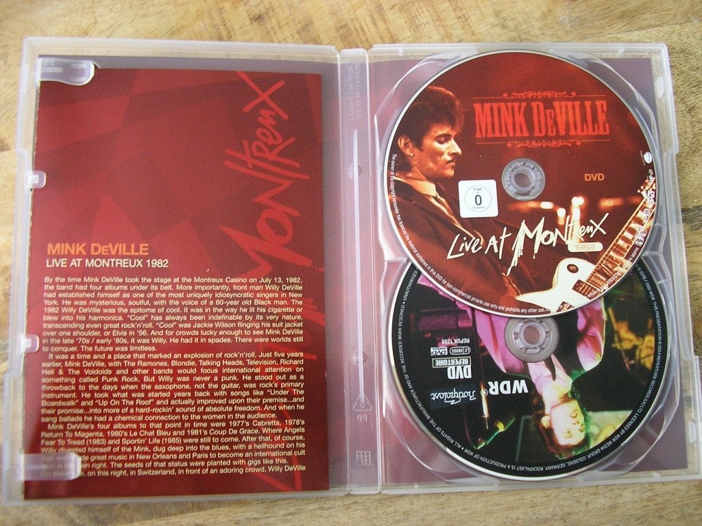 DVD's Mink DeVille, Rockpalast '78 & '81 + Live Montreux '82, Alle leeftijden, Ophalen of Verzenden, Concert, Nieuw in verpakking