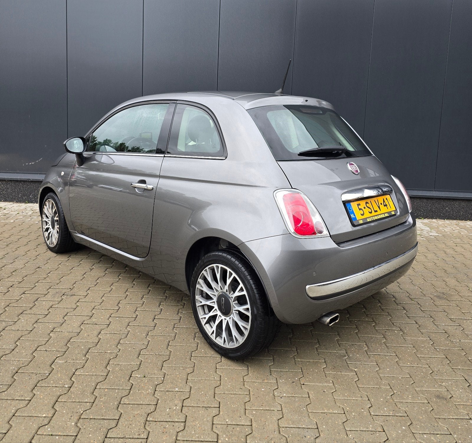 Foto 4 van Fiat 500 Automaat  2013 Grijs 68.118 KM-NAP️ PanoDak | Nette