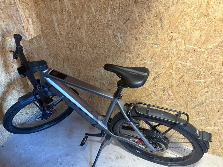 Zeer complete Stromer ST5, geveerd, 1000W, Fietsen en Brommers, Ophalen, Gebruikt, 50 km per accu of meer, Stromer