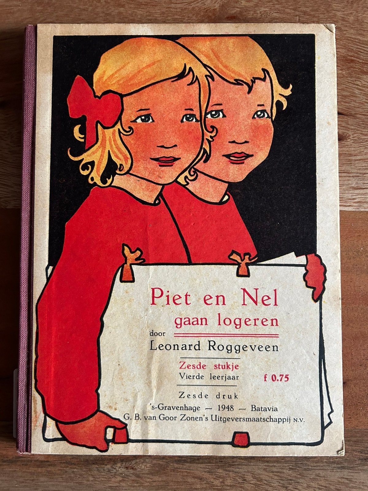 Leonard Roggeveen - Piet en Nel gaan logeren - Rie Cramer, Antiek en Kunst, Ophalen of Verzenden, 1948 - Leonard Roggeveen - Rie Cramer