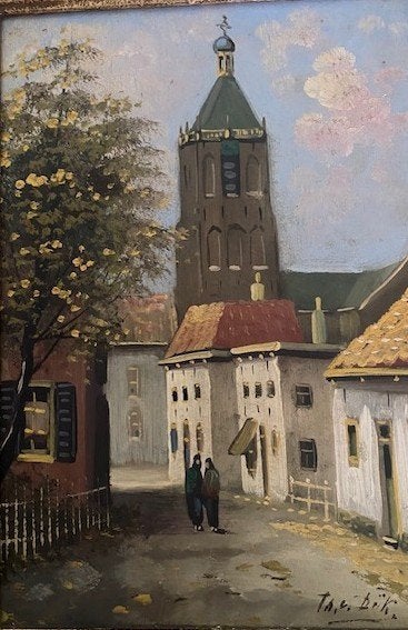 Schilderrij van ?, Antiek en Kunst, Ophalen of Verzenden, Origineel werk