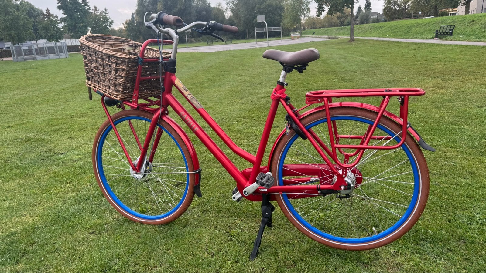 Gazelle Heavy Duty - Rood - 7 versnellingen, Fietsen en Brommers, 56 cm of meer, Ophalen, Zo goed als nieuw, Versnellingen