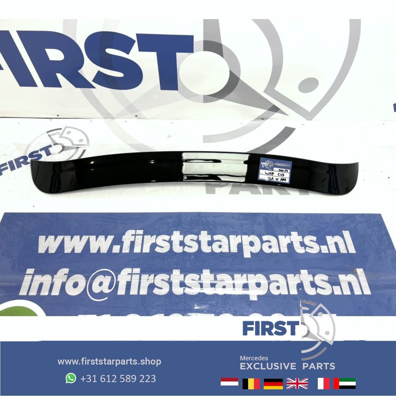 W117 C117 X117 CLA FACELIFT AMG DAK SPOILER Mercedes 2013-20, Auto-onderdelen, Gebruikt, -, Ophalen of Verzenden, -