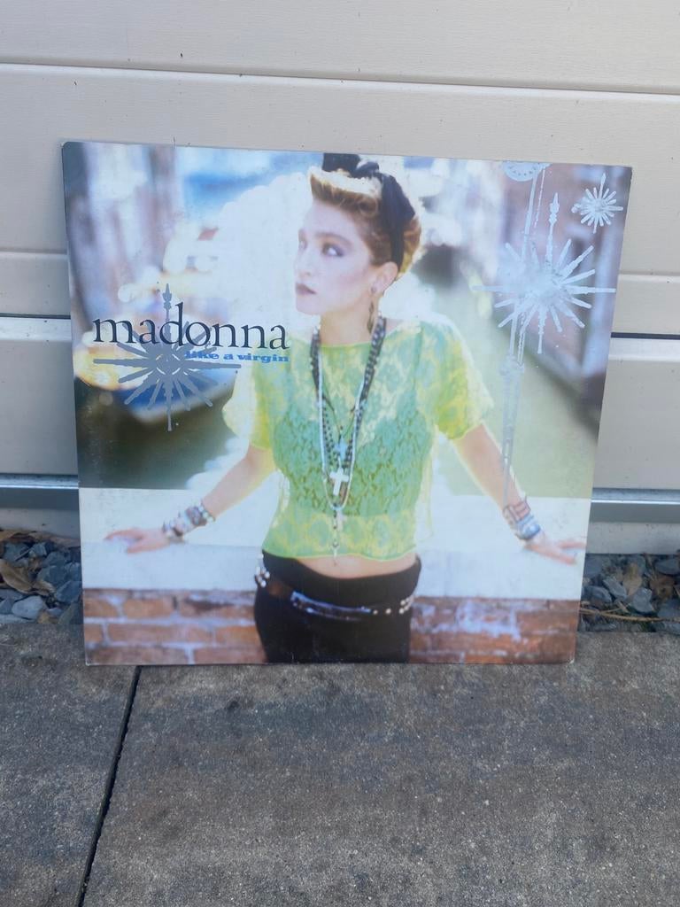 Madonna 33 rpm single like a virgin/stay queen of pop, Gebruikt, Maxi-single, Ophalen of Verzenden, Pop