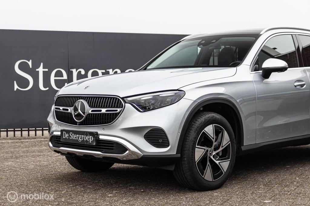 Mercedes GLC 300 e, Auto's, 136 pk, Gebruikt, Zwart, Leder en Stof