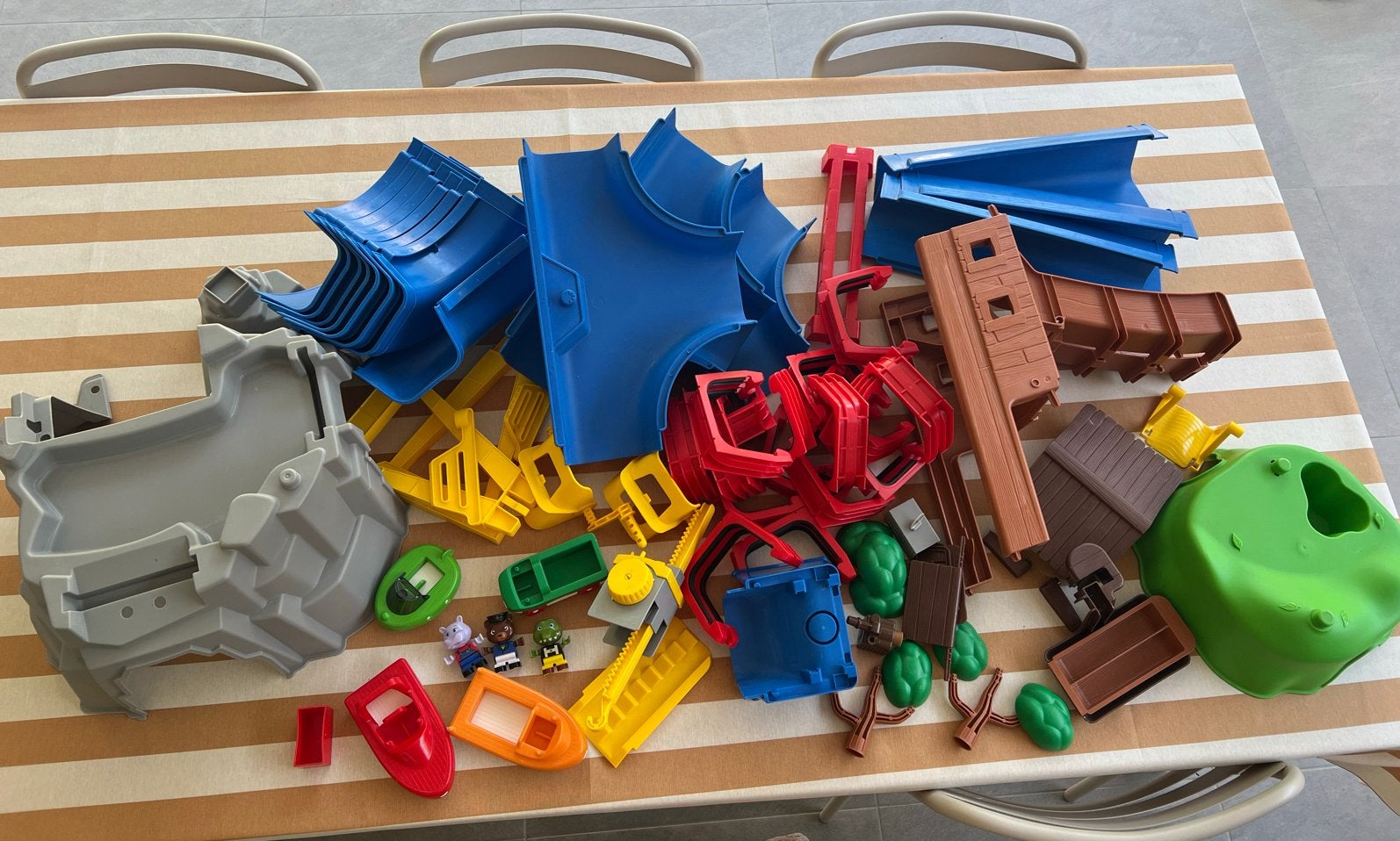 AquaPlay Adventureland & Container Crane Set - Waterbaan, Ophalen, Gebruikt, Jongen of Meisje