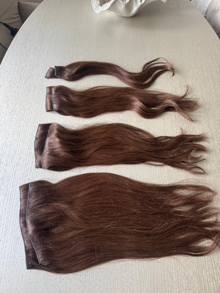 Glamour your hair haarextensions, Ophalen of Verzenden, Zo goed als nieuw, Pruik of Haarverlenging