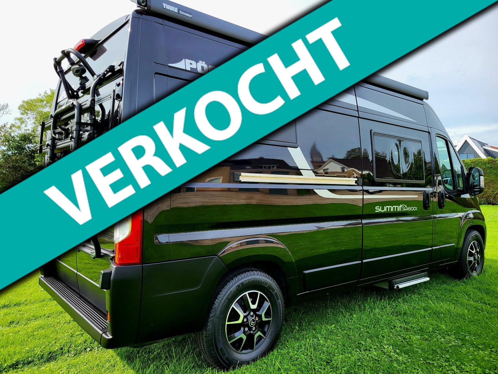 PÖSSL SUMMIT 600L SHINE BLACK FABRIEKSNIEUW/LENGTE BEDDEN/, Caravans en Kamperen, Buscamper of Camperbus, Pössl, Bedrijf, Tot en met 4