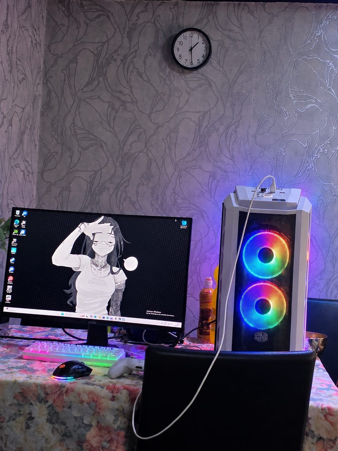 Gaming PC setup rtx 3060ti Ryzen 7 5800x top staat, Computers en Software, MSI, AMD Ryzen 7 5800X, Ophalen of Verzenden, Gaming