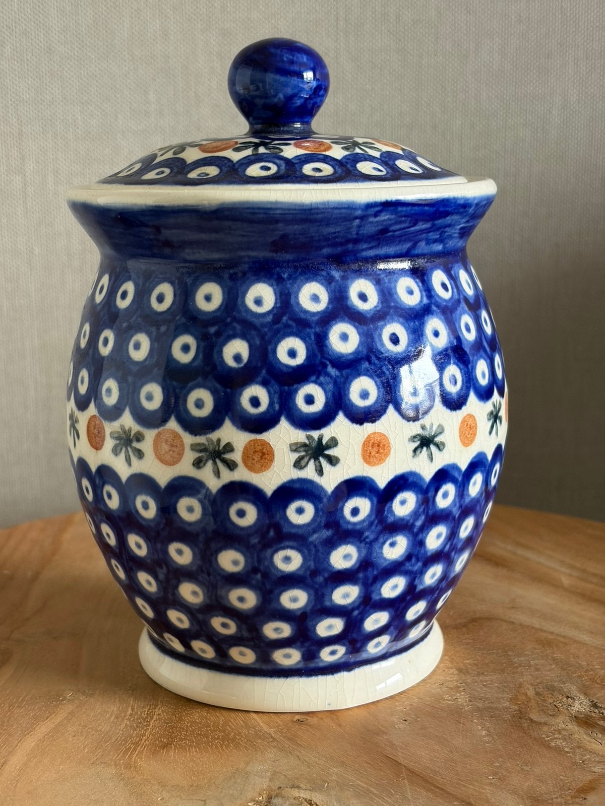 Originele Vintage Bunzlau Keramieke pot, Ophalen of Verzenden