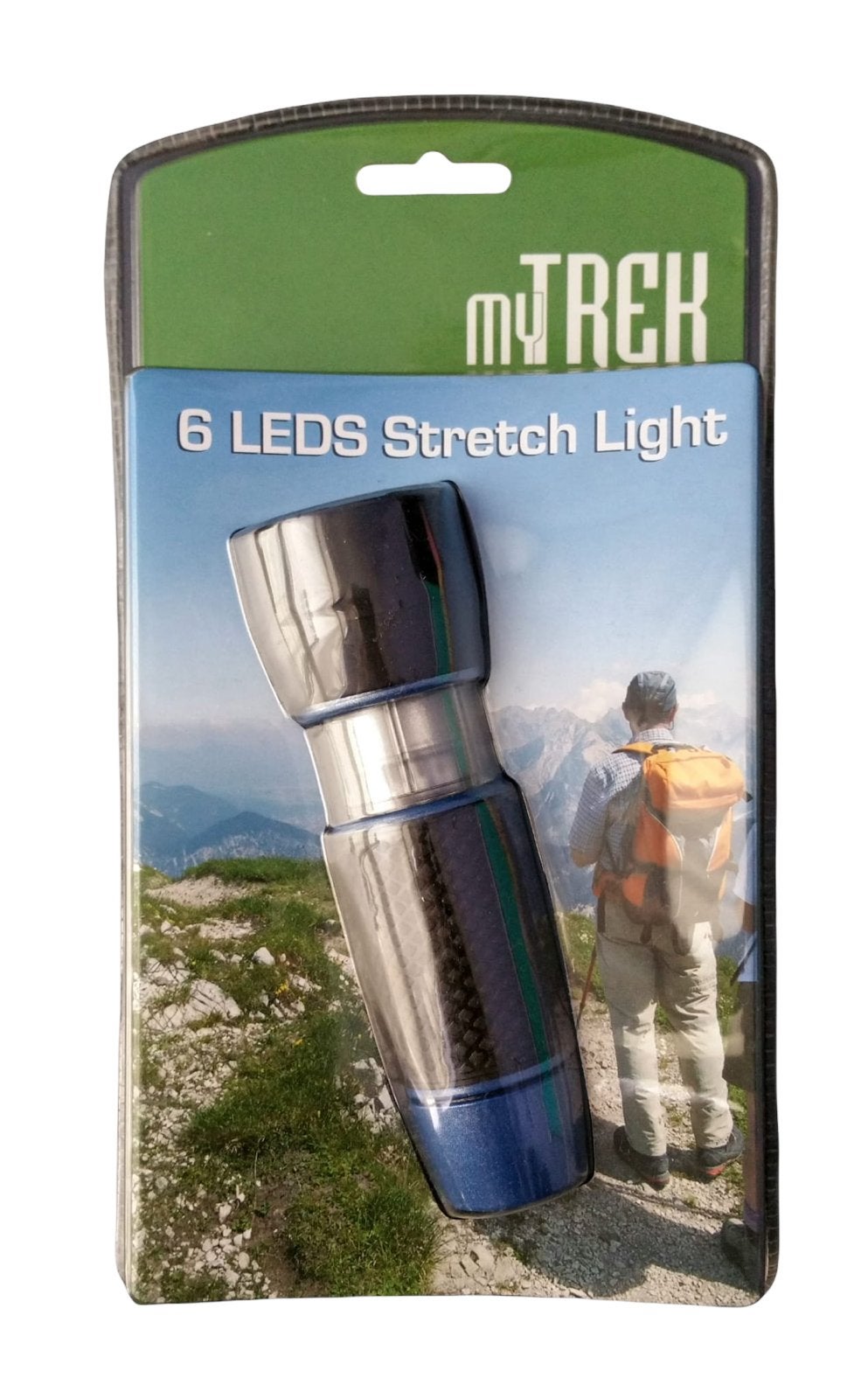 MyTrek 6 LED Stretch Light Zaklamp met AAA Batterijen, Ophalen of Verzenden, Nieuw, Batterij