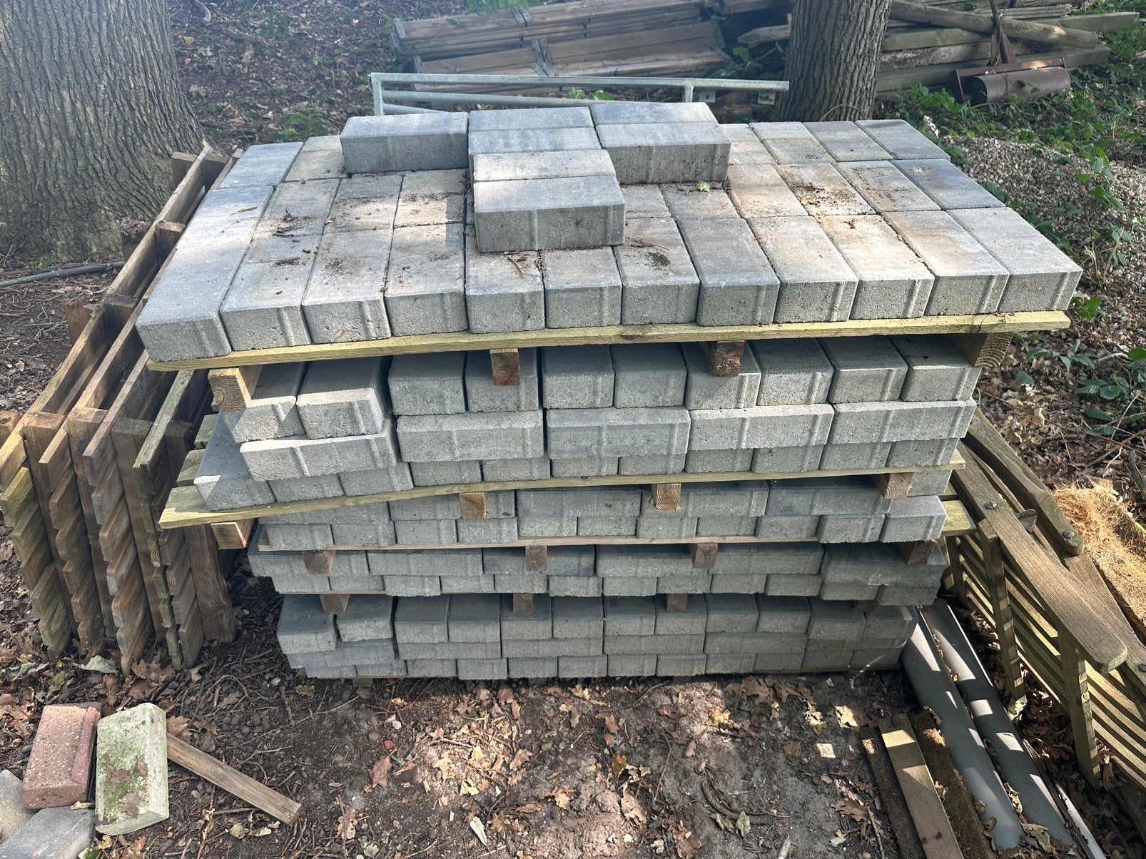 Beton klinkers, Ophalen, Zo goed als nieuw, Overige materialen