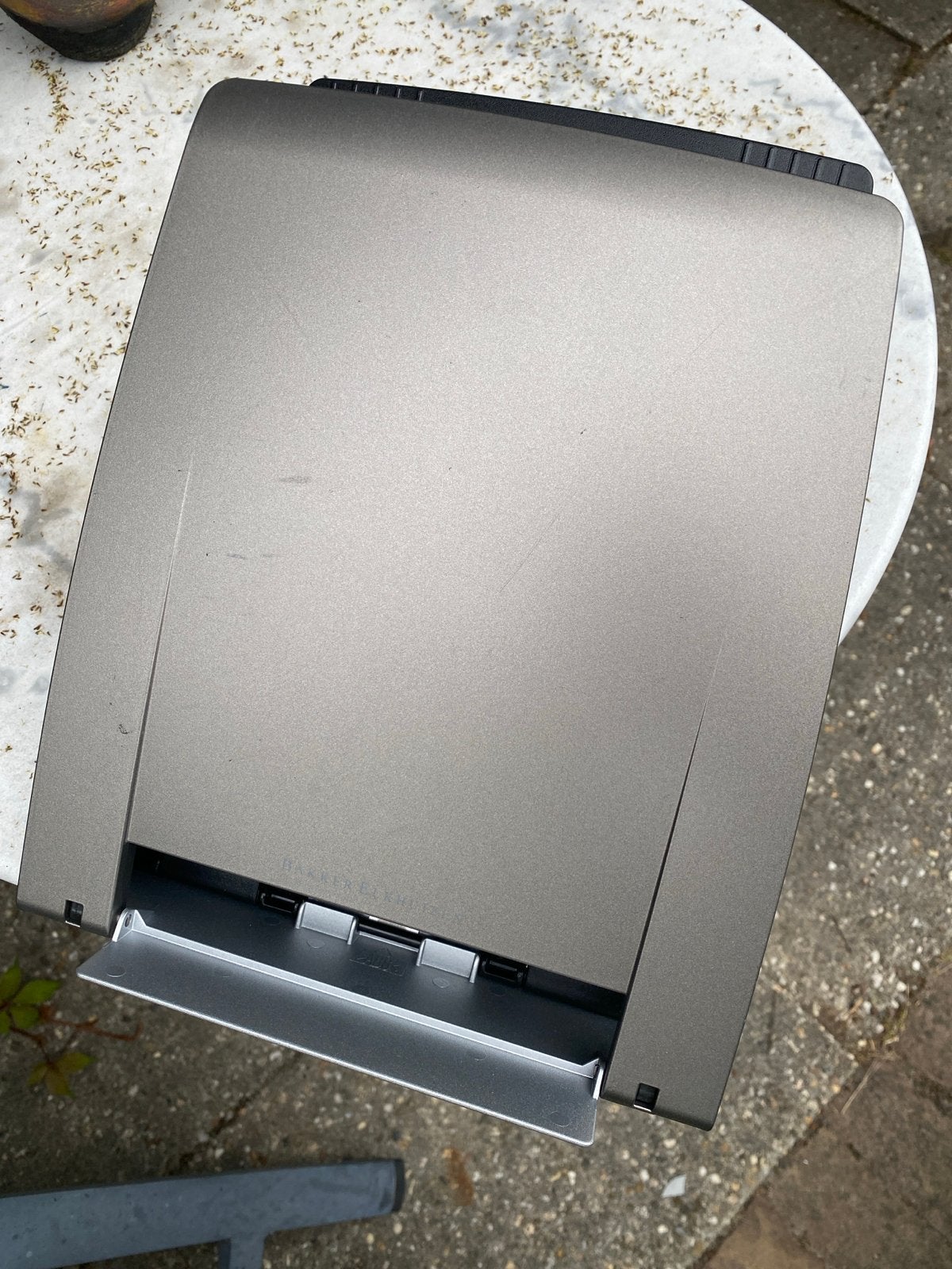 Laptopstandaard Bakker Elkhuizen- Ergonomisch en Verstelbaar, Computers en Software, Laptopstandaarden, Ophalen of Verzenden, Gebruikt