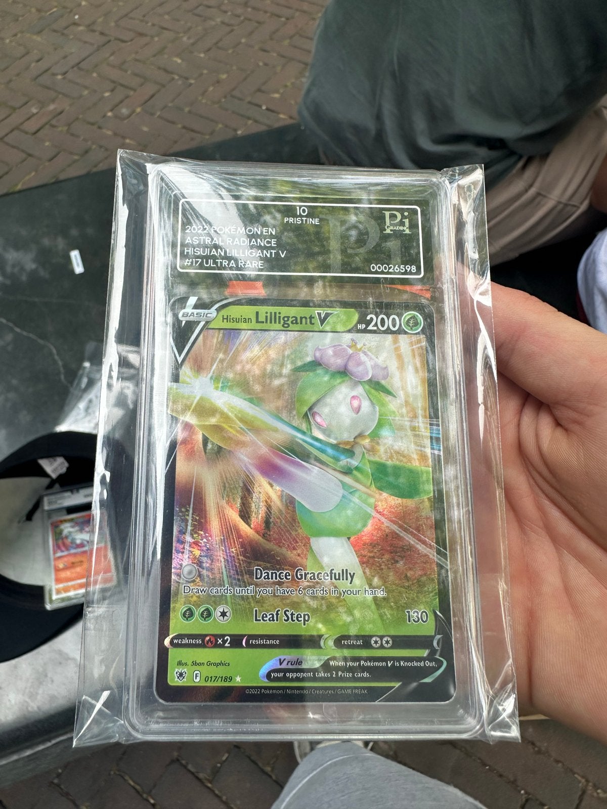 Pristine Hisuian Lilligant V (Astral Radiance) PSA 10, Ophalen, Zo goed als nieuw, Losse kaart