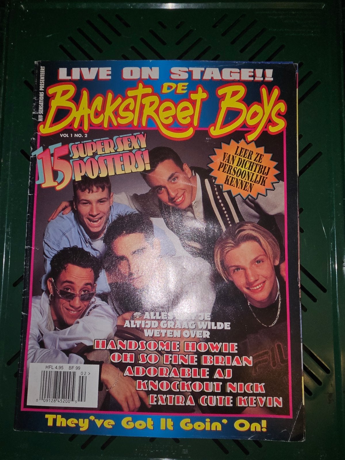 Backstreet Boys Magazine - Live on Stage! Vol 1 No 2, Boeken, Ophalen of Verzenden, Gelezen, Muziek, Film of Tv