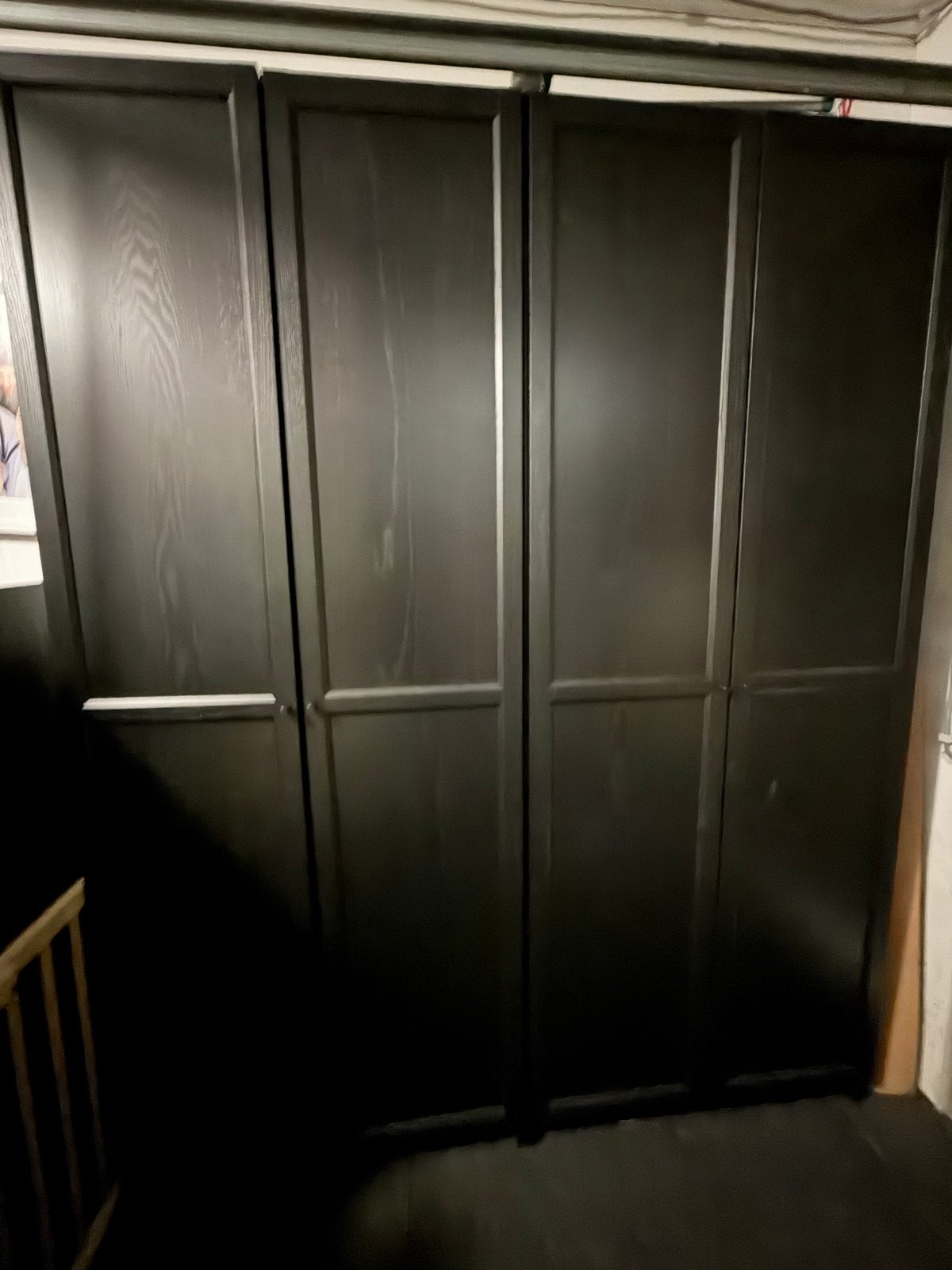2x IKEA Billy Boekenkast met Oxberg deuren (80x28x202 cm), Ophalen, Gebruikt, 200 cm of meer, 50 tot 100 cm