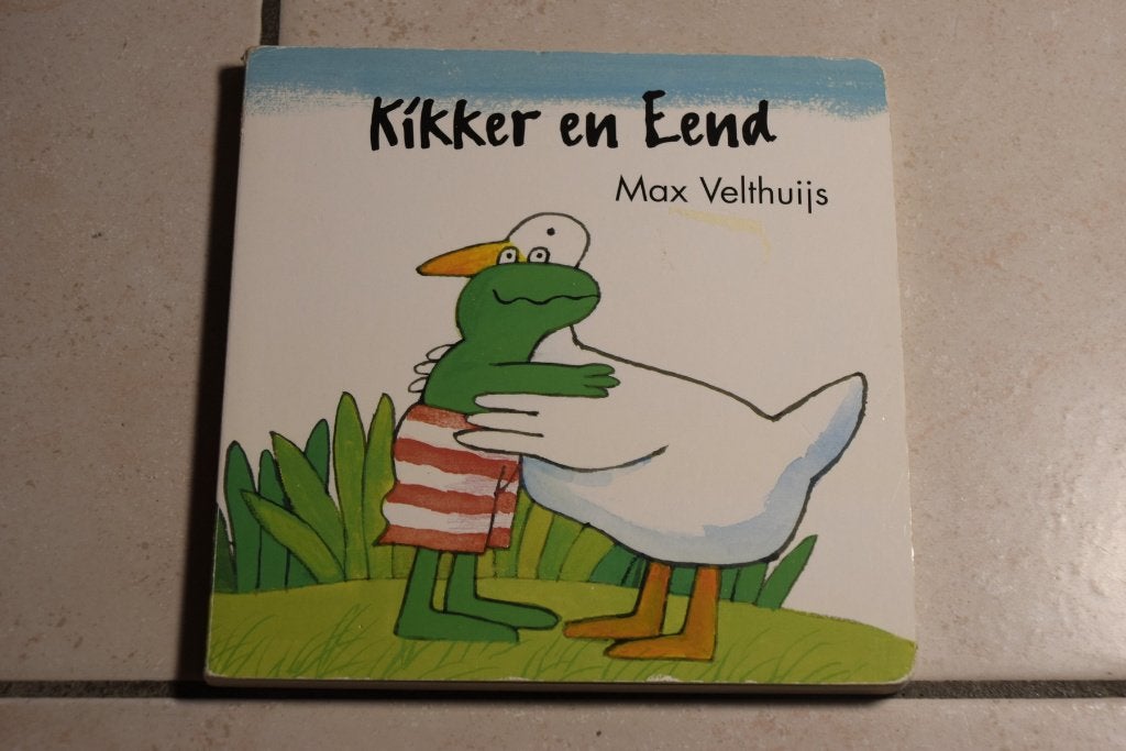 Kartonboek Kikker en Eend / Max Velthuijs, Ophalen of Verzenden, Gelezen, 2 tot 3 jaar