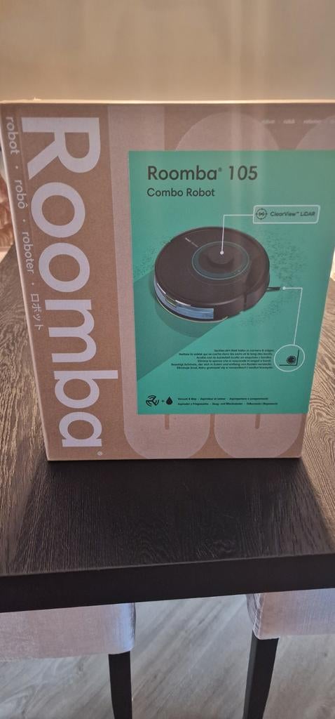 Roomba Combo Robot 105  stofzuiger met dweil, IRobot, Nieuw, Ophalen of Verzenden, Robotstofzuiger