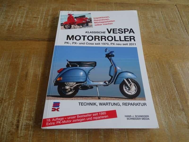 Vespa PK-PX-Cosa Vraagbaak - Werkplaatshandboek - Duits, Verzenden, Zo goed als nieuw
