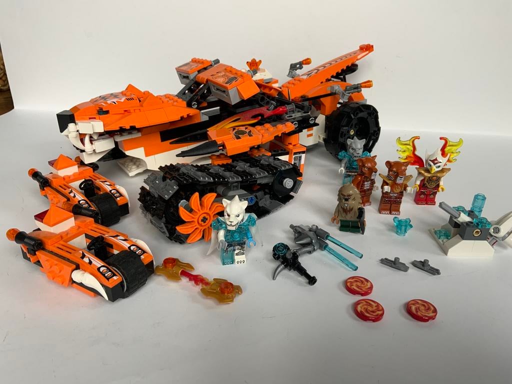 Lego Legends of Chima 70224 en 70223, Gebruikt, Overige thema's, Lego, Ophalen of Verzenden