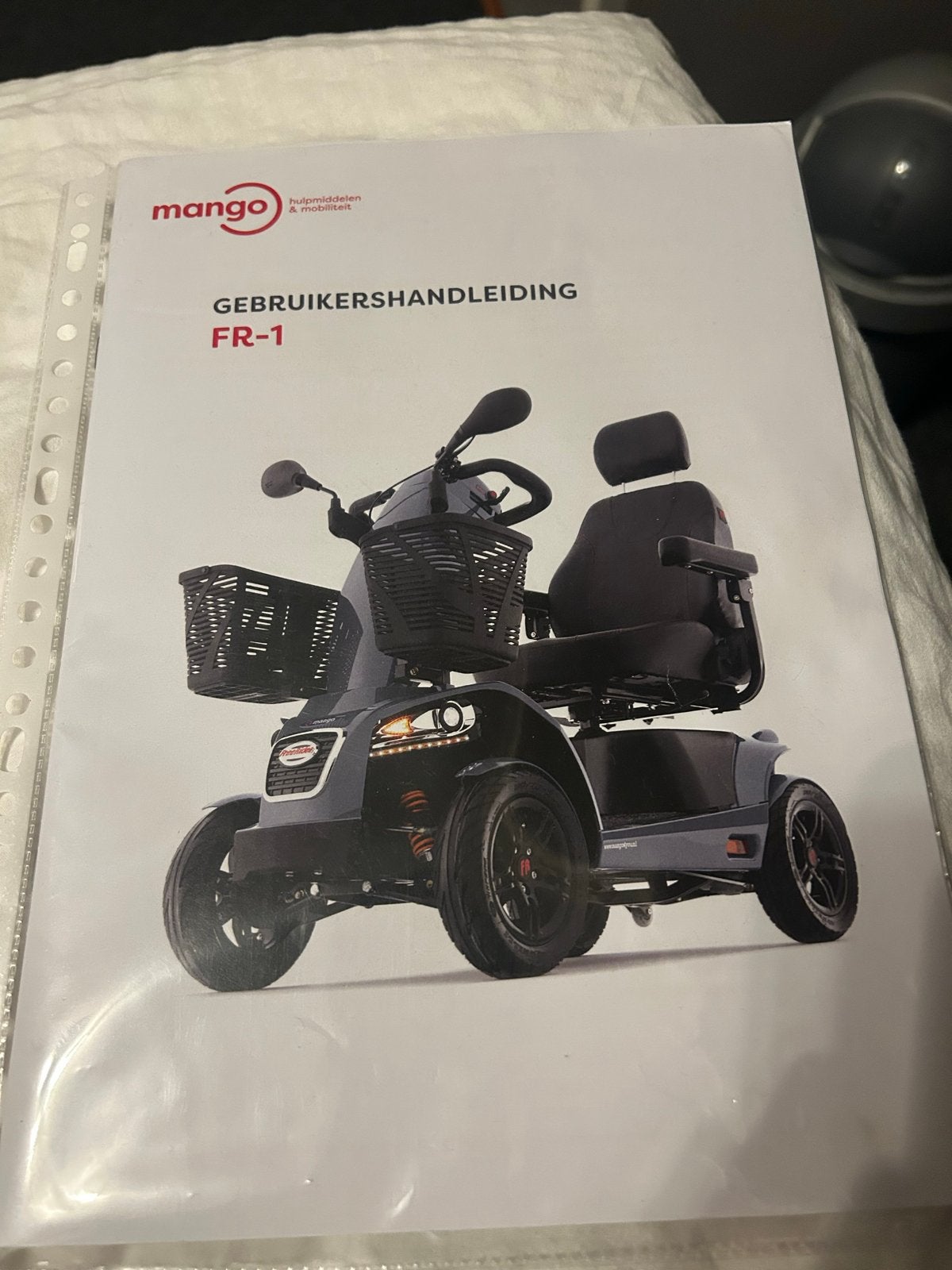Scootmobiel freerider mango lion 4, Ophalen, Zo goed als nieuw, 16 km/u of meer, Mango